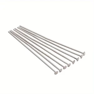 20pcs Tiges à tête plate