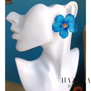 boucles d’oreilles Bleuet Sauvage