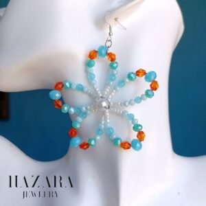 Boucles d’oreilles Crépuscule en Fleurs