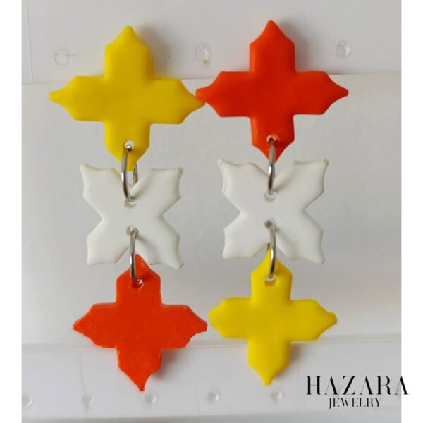 boucles d’oreilles Rayons de Zellige – Image 2