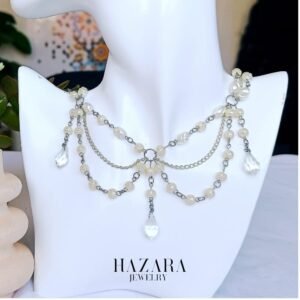 Collier Cristal Blanc